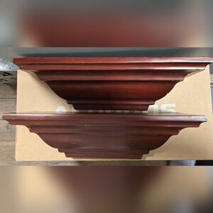 2 PC Floating Wood shelf Small size